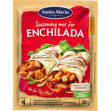 Foto van Santa maria enchilada kruidenmix medium 28g bij jumbo