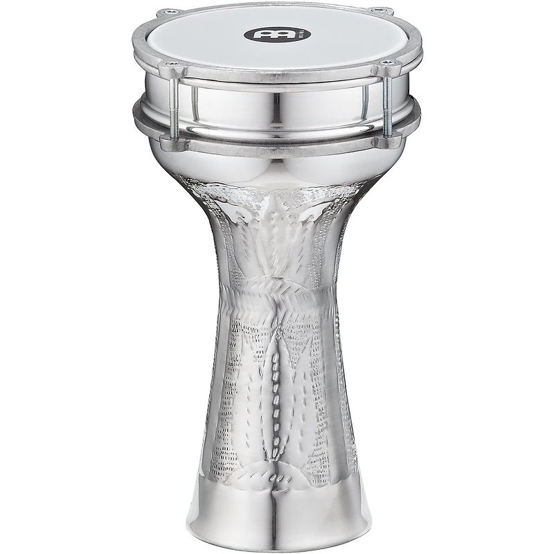 Foto van Meinl he-112 aluminium hand-hammered darbuka 6.5 x 12.75 inch