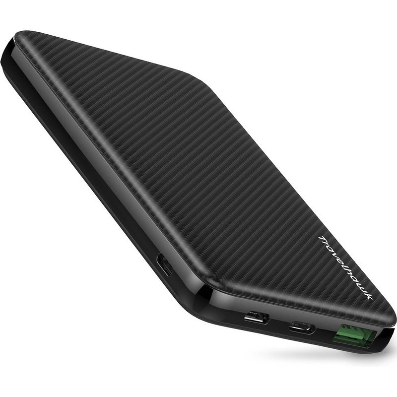 Foto van Travelhawk powerbank 10.000mah - 22.5w fastcharge - powerbank iphone & samsung - universele powerbank - powerbanks - usb