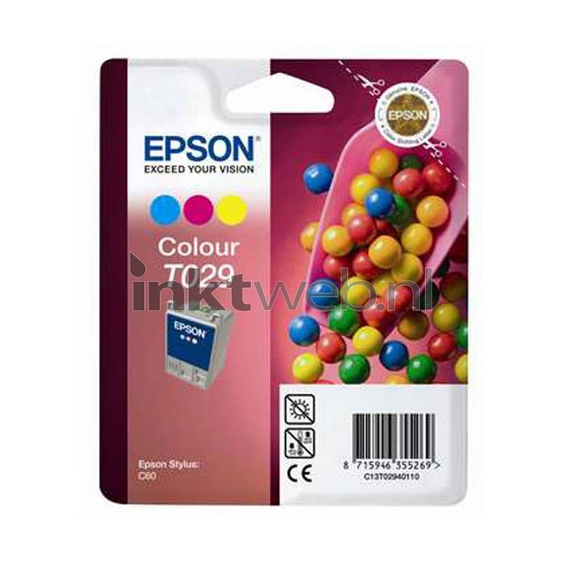 Foto van Epson t029 kleur cartridge