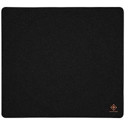 Foto van Deltaco gaming dmp460 gaming muismat antislip zwart (b x h x d) 450 x 400 x 4 mm