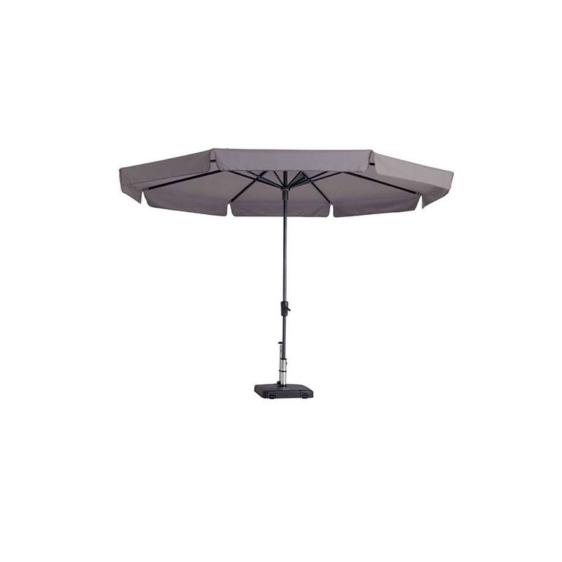 Foto van Madison parasol syros luxe - taupe - ø350 cm