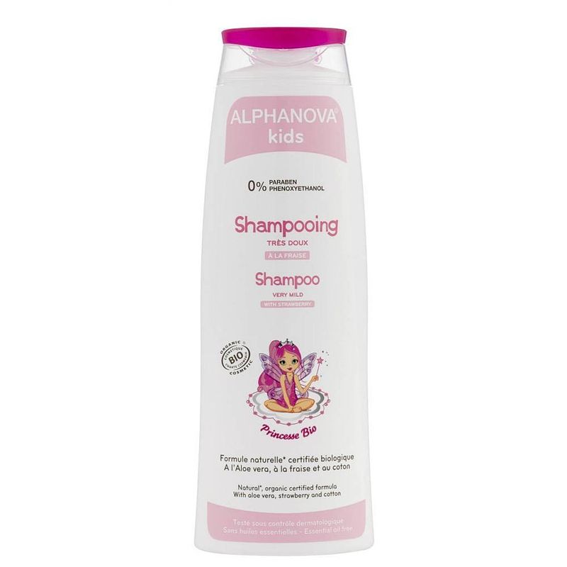 Foto van Alphanova kids - princess biologische shampoo - 250ml