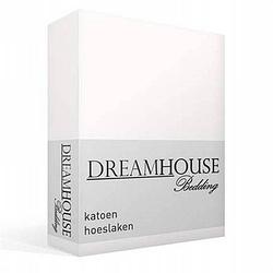Foto van Dreamhouse bedding katoen hoeslaken - 1-persoons (80x200 cm)