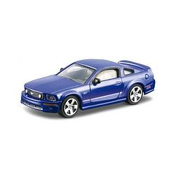 Foto van Modelauto ford mustang gt italiaans design blauw 10 cm schaal 1:43 - speelgoed auto schaalmodel