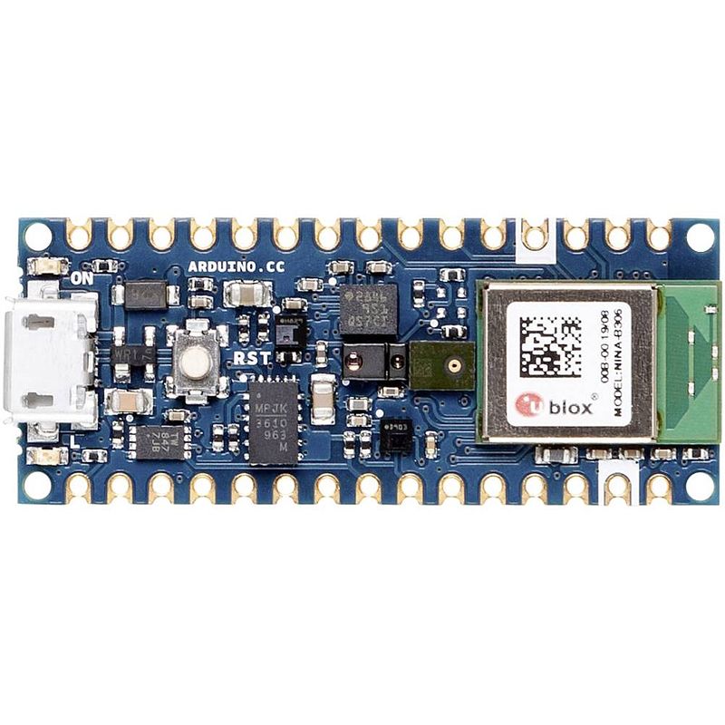 Foto van Arduino development-board nano ble sense rev2 with headers nano arm® cortex®-m4