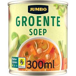 Foto van Jumbo groentesoep met soepballen en vermicelli 300ml