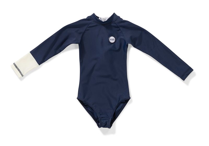 Foto van Tenue soleil uv swimsuit blauw 4-6 jaar