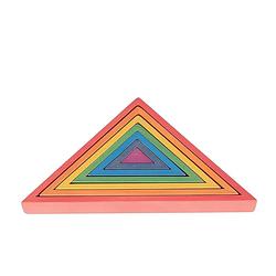 Foto van Tickit rainbow architect triangles
