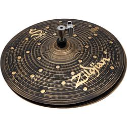 Foto van Zildjian s family dark hi-hats brilliant 14 inch hi-hat bekken