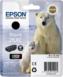 Foto van Epson 26xl cartridge zwart
