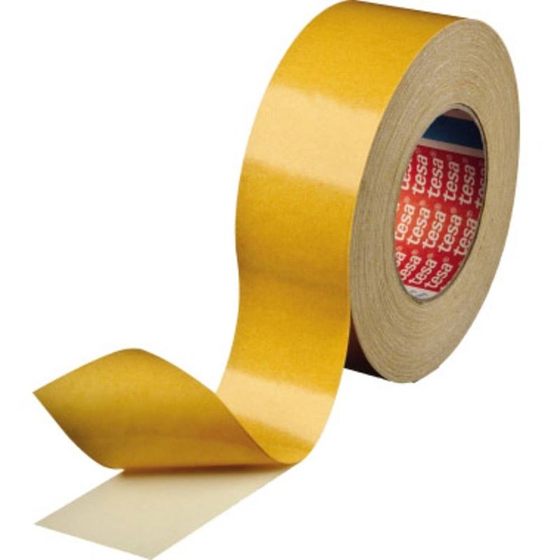 Foto van Tesa 04964-00075-00 dubbelzijdige tape tesafix 4964 wit (l x b) 50 m x 19 mm 1 stuk(s)