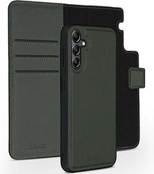Foto van Accezz premium leather 2 in 1 wallet bookcase samsung galaxy a34 (4g) telefoonhoesje groen