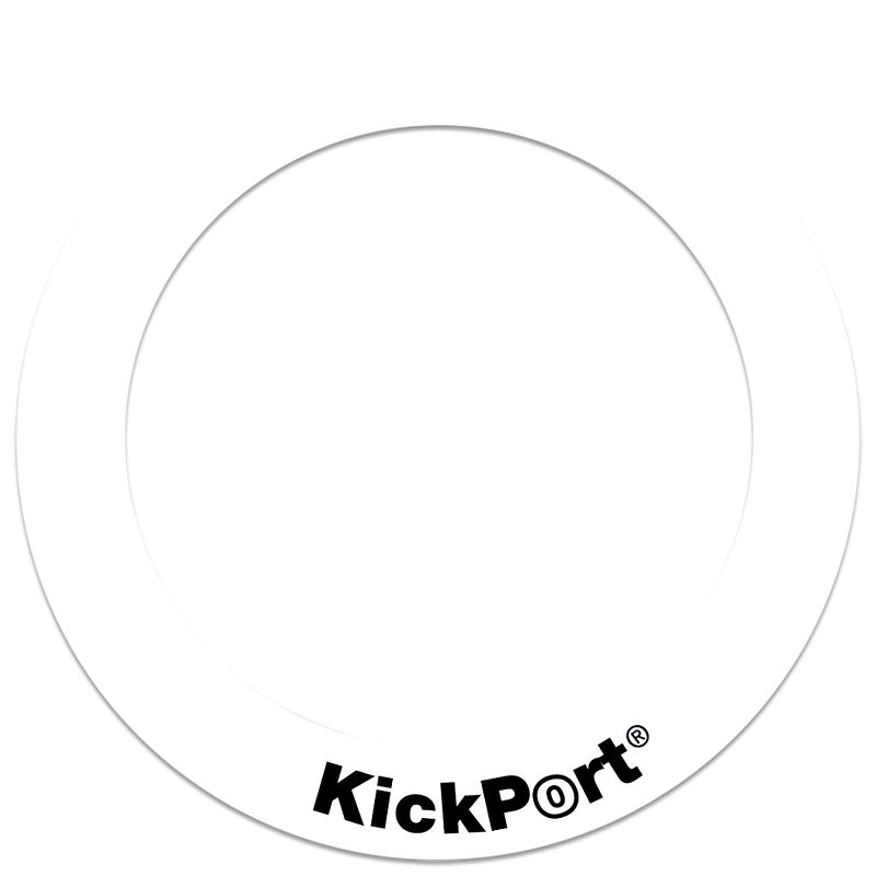 Foto van Kickport trg-wh t-ring white 5.25 inch