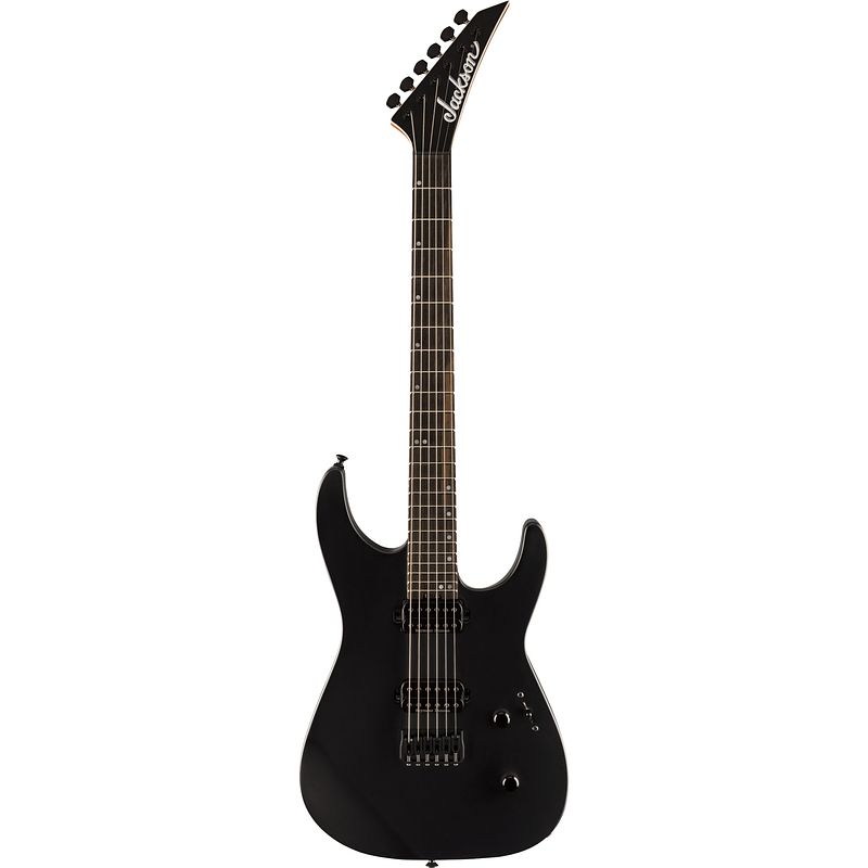 Foto van Jackson american series virtuoso ht eb satin black elektrische gitaar met jackson foam core case