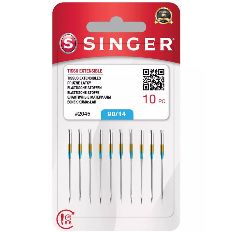 Foto van Singer stretch 2045 90 (10 stuks) naalden