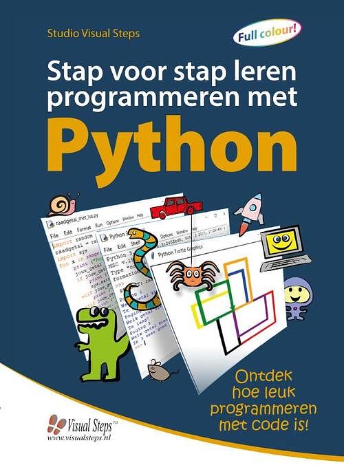 Foto van Stap voor stap leren programmeren met python - paperback (9789059056541)