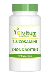 Foto van Elvitum glucosamine chondroïtine tabletten