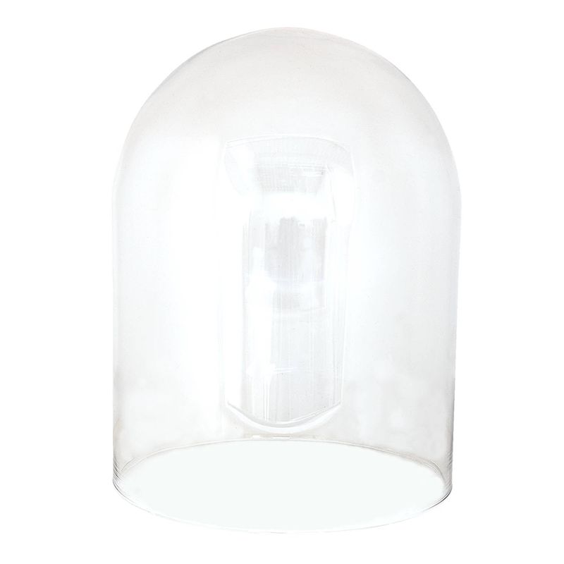 Foto van Clayre & eef stolp ø 23*31 cm transparant glas glazen stolp transparant glazen stolp