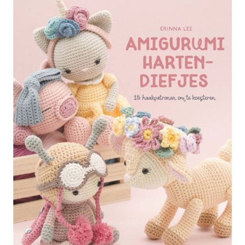 Foto van Amigurumi hartendiefjes