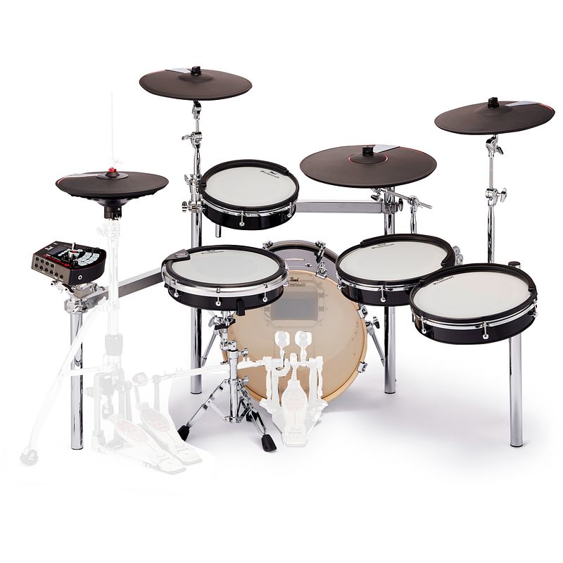 Foto van Pearl em-53hbc e/merge e/hybrid plus elektronisch drumstel