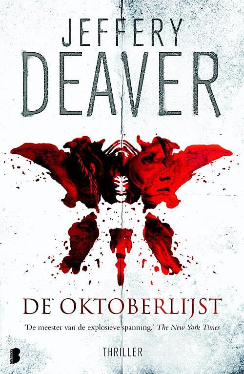 Foto van De oktoberlijst - jeffery deaver - ebook (9789000331772)