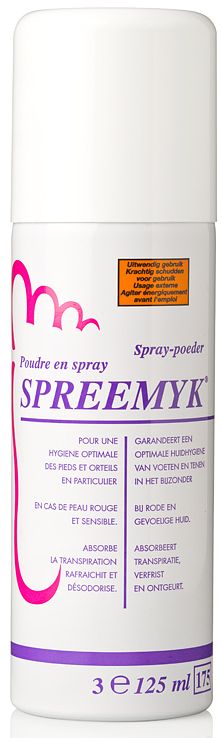 Foto van Voetenspray