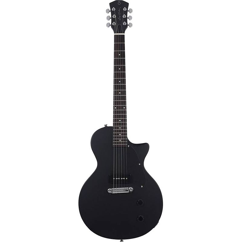 Foto van Sire larry carlton l3 p90 black satin elektrische gitaar