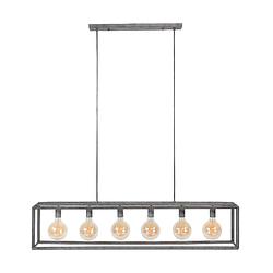 Foto van Anli-style hanglamp 6l 45 graden buis