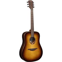 Foto van Lag guitars tramontane 118 t118d-brs brown shadow akoestische westerngitaar