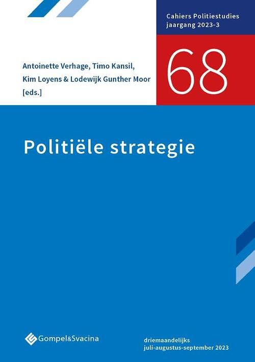 Foto van Politiële strategie - paperback (9789463714532)