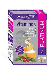 Foto van Mannavital vitamine c platinum tabletten