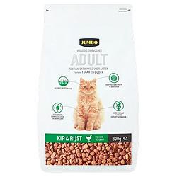 Foto van Jumbo volledig diervoeder adult kip & rijst 800g