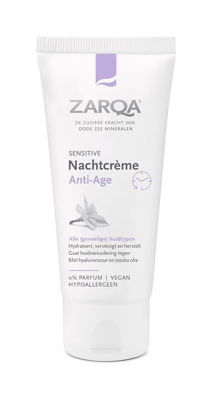 Foto van Zarqa nachtcrème anti-age sensitive