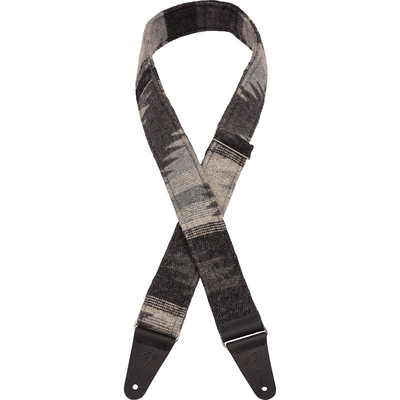 Foto van Fender zion strap gray aztec gitaarband 2 inch