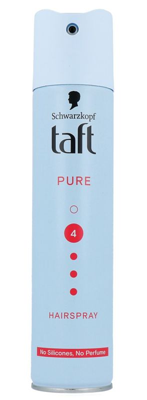 Foto van Schwarzkopf taft hairspray pure hold