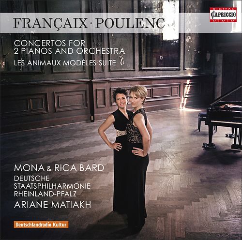 Foto van Françaix: concerto for two pianos and orchestra - cd (0845221052373)