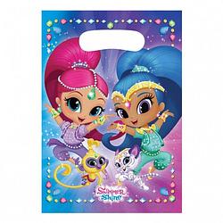 Foto van Nickelodeon uitdeelzakjes shimmer en shine 16 cm 8 stuks