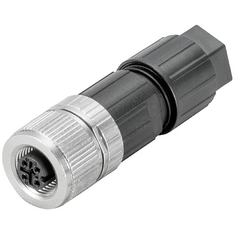 Foto van Weidmüller 2681500000 sensor/actuator connector m12 aantal polen: 4 bus 1 stuk(s)