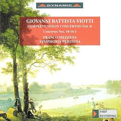 Foto van Violin concertos vol 4 - cd (8007144601508)