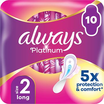 Foto van Always platinum long (maat 2) maandverband bij jumbo