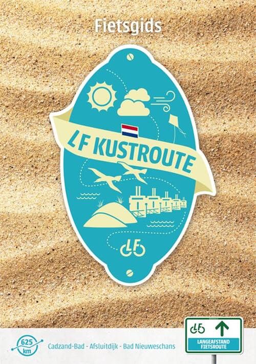 Foto van Fietsgids lf kustroute - paperback (9789072930675)