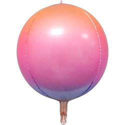 Foto van Folie ballon fluoriserend 4d 22 inch 55 cm