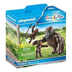 Foto van 70360 playmobil gorilla met baby's