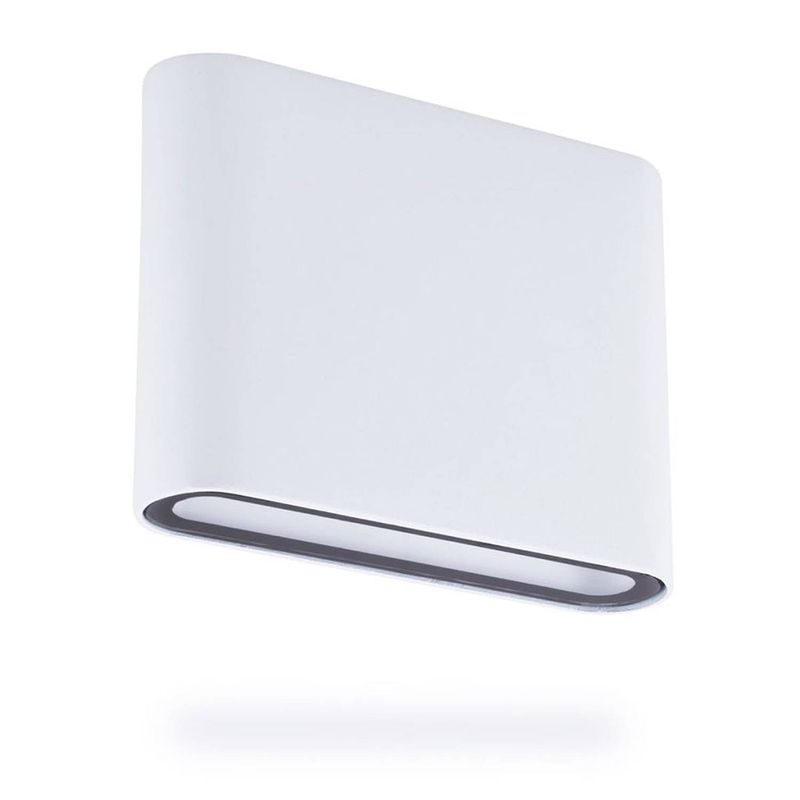 Foto van Smartwares led-wandlamp up and down 9 w wit gwi-003-dh