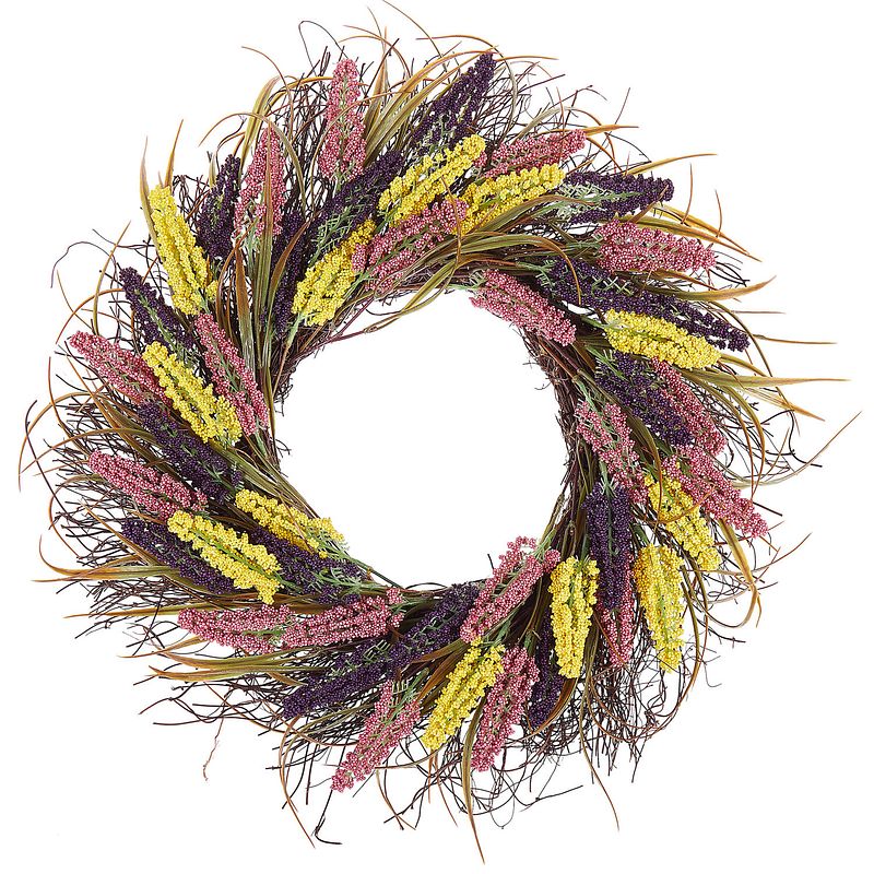Foto van Beliani candelaria - krans-multicolor-synthetisch materiaal