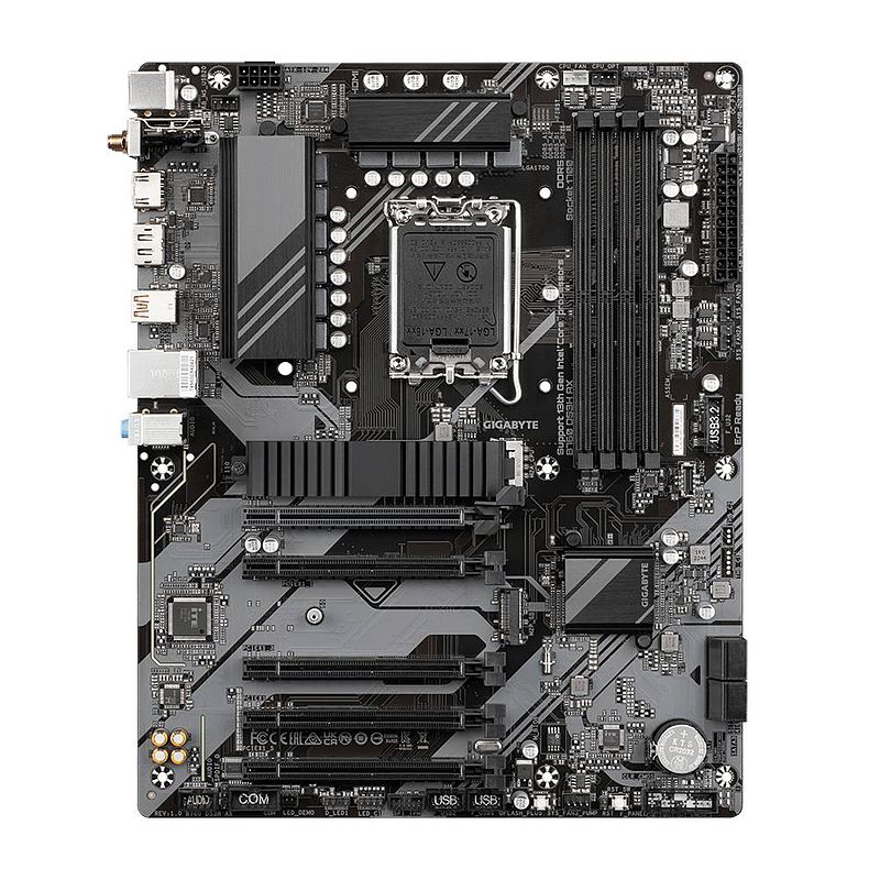 Foto van Gigabyte b760 ds3h ax moederbord socket intel 1700 vormfactor atx moederbord chipset intel® b760 express