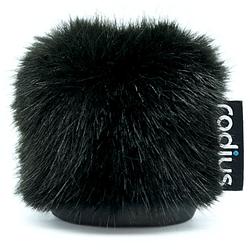 Foto van Radius 5cm nimbus windshield (19/22), black fur windscherm