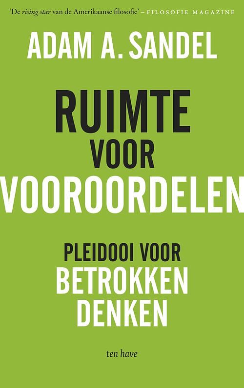 Foto van Ruimte voor vooroordelen - adam a. sandel - ebook (9789025904661)