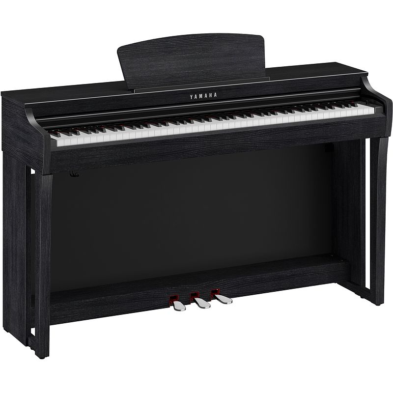 Foto van Yamaha clavinova clp-725b digitale piano zwart